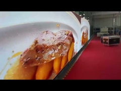 Indoor P3.91mm Rental LED Screen 500x1000mm Easy Assembling With 3840Hz Flicker Free Refresh Rate