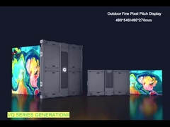 P1.25mm Papan Layar LED Outdoor Pitch Kecil Menyediakan Solusi Tercanggih Untuk Iklan Dinamis