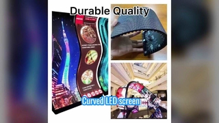 Layar LED Melengkung