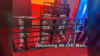 Dinding Video LED HD 4K P3 Tampilan Halus 3840Hz