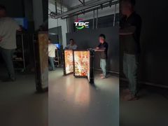 Meja Resepsionis LED 6 Lipat | Tampilan LED Lipat Portabel untuk Acara
